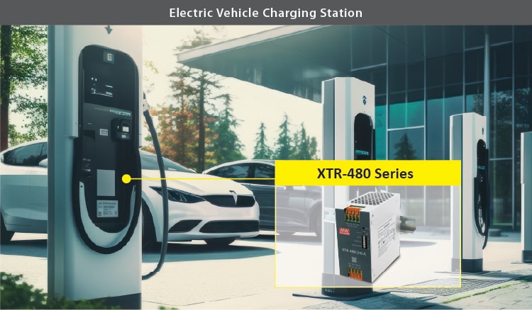 MEAN WELL XTR Ultra Slim Industrial DIN Rail Power Supplies